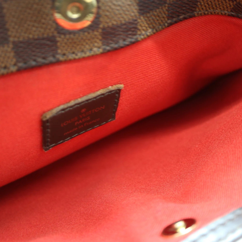 Louis Vuitton Shoulder Canvas Bag Bloomsbury Brown Damier Ebene - Picture 6 of 6